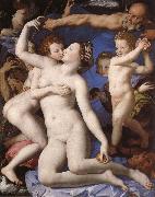 Allegories over Karleken and Time BRONZINO, Agnolo